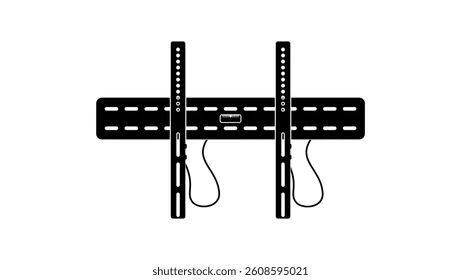 Wall-mounted shelf installation